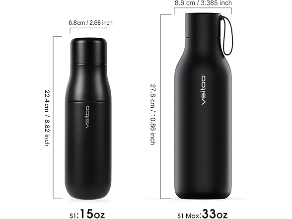 Mini Smart Self-Cleaning Water Bottle