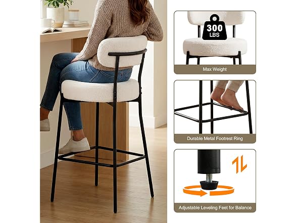Comforshare Home BC0755260813455 Bar Stools