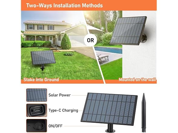 Bosceos 50FT Solar String Lights
