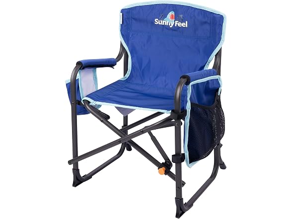 SUNNYFEEL Blue Kids Folding Camping Chair