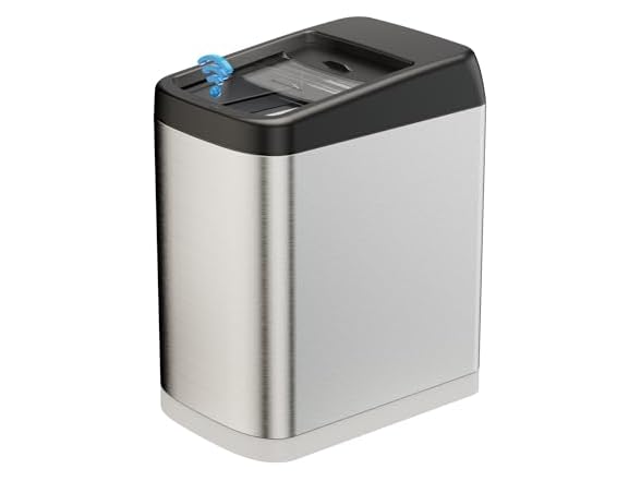 ELLO&ALLO 50 Liter 13 Gallon Touchless Trash Can