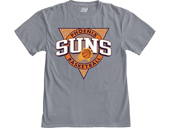 PHOENIX SUNS T-Shirt Ringspun Triblock (Small)