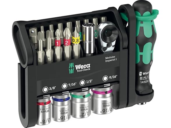 Wera 05049025001 Tool-Check Modular Set Imperial 1