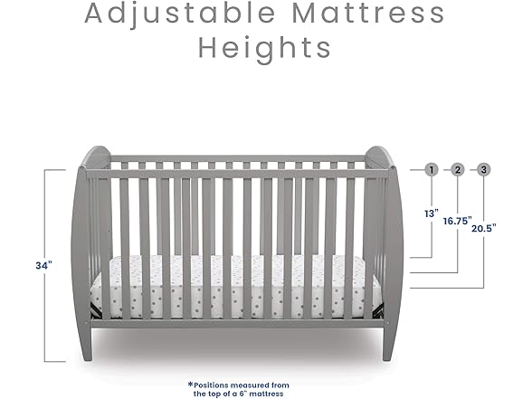 Delta Taylor 4-in-1 Convertible Crib