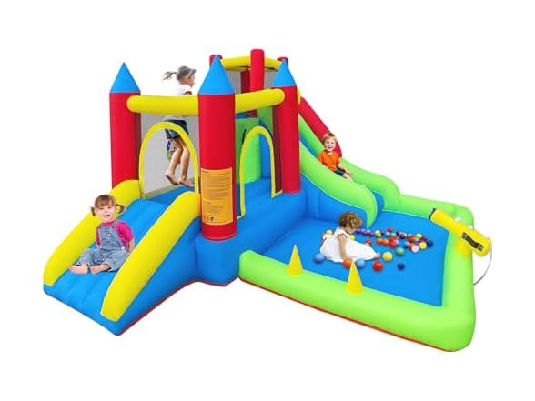 COCOFISH 9 in 1 Inflatable Bounce House