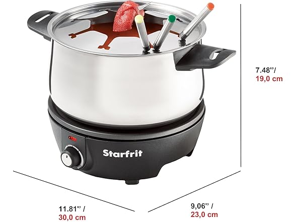 Starfrit Electric Fondue 12PC Set