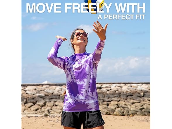 Kanu Surf Women's LS Rash Top Purple (L)