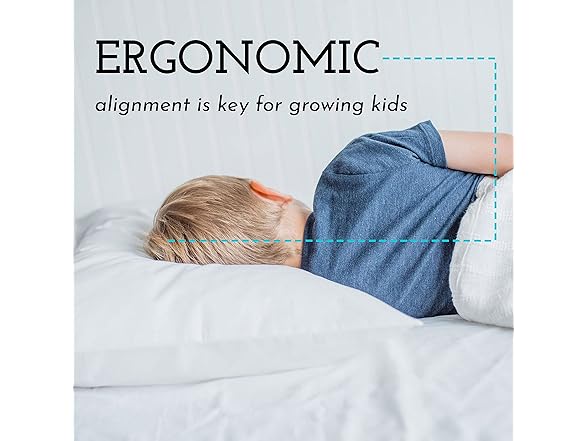 Little Sleepy Head Kids Pillow Set- White