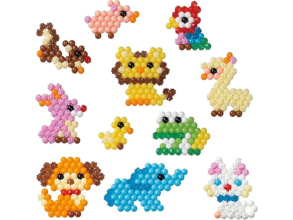 Aquabeads Arts & Crafts Animal Buddies Theme Refill