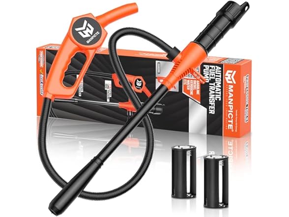 MANPICTE Portable Fuel Transfer Pump