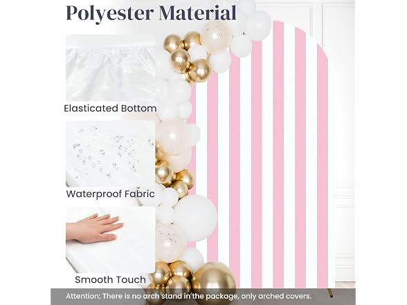 7.2FT Wedding Arch Backdrop Cover