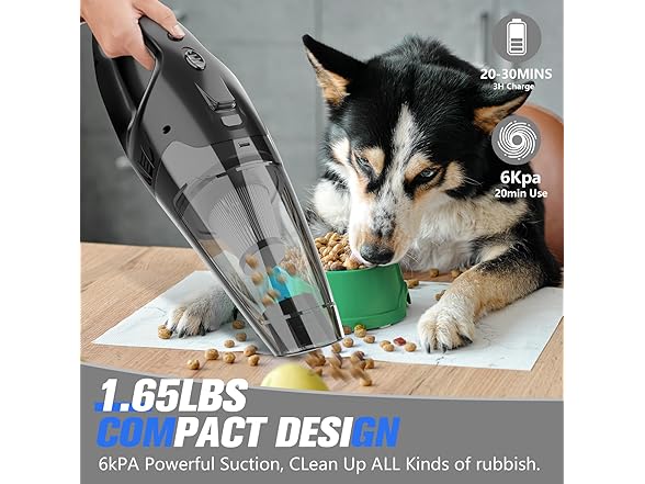 BSRCO 30-Min Runtime Pro Handheld Vacuum Cordless