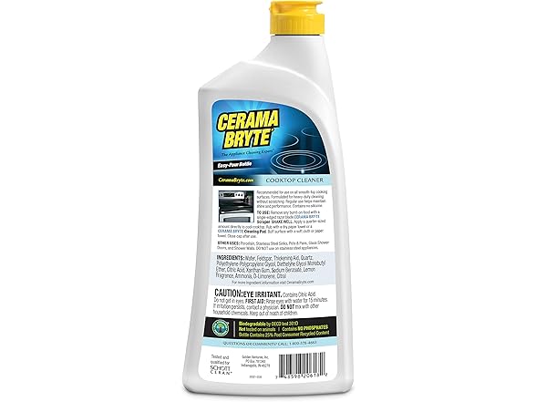 Cerdá Cerama Bryte Removes Tough Stains Cooktop