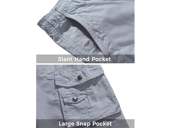 WenVen Men (36) Cargo Shorts
