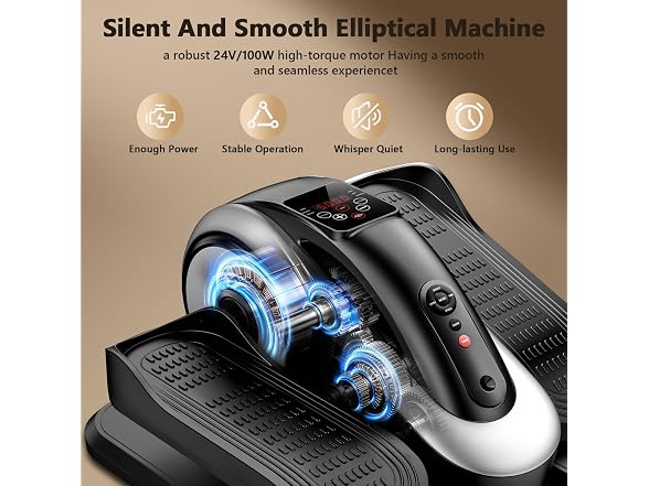 LVPIMAN Under Desk Elliptical Machine