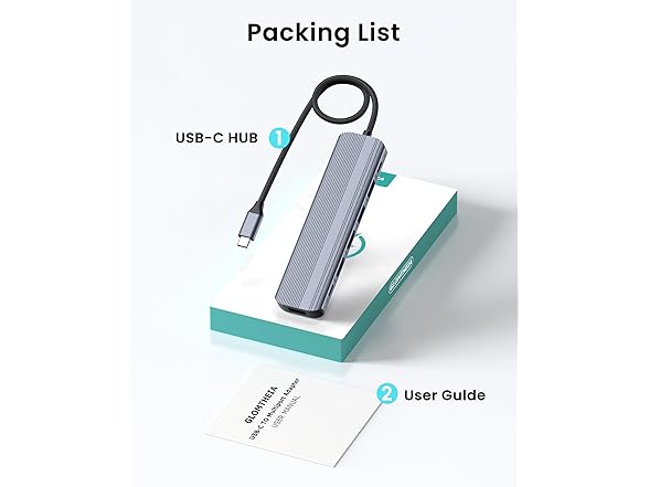 Glomtheia USB C Hub Docking Station