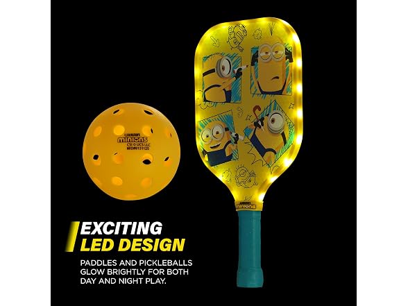 Voyager LED Fiberglass Pickleball Bundle