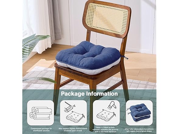 BETU Chair Cushions for Dining Chairs