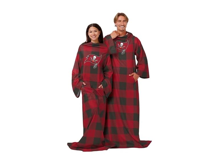 BUCS Buffalo Plaid Throw (48x71)