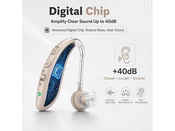 Otc Rechargeable Digital Hearing Aids