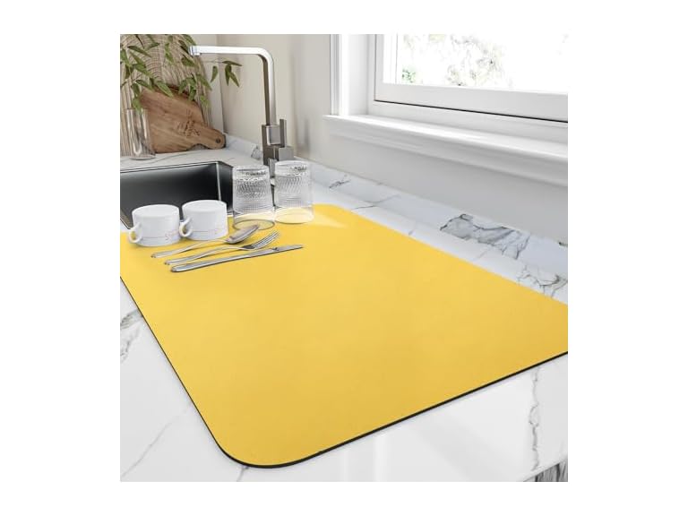 HotLive Dish Drying Mat for Kitchen Counter