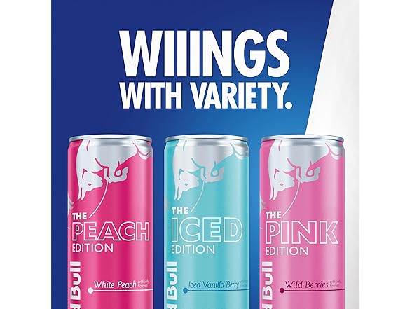 12CT Red Bull Energy Drink Variety Pack