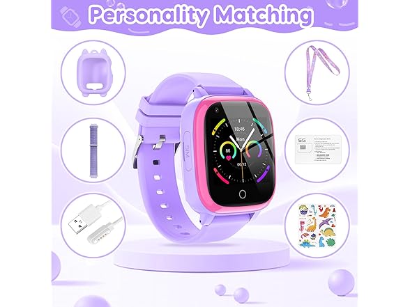cjc 4G Smart Watch for Kids with GPS Tracker, Texting and Calling