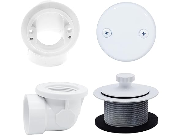 Westbrass A572-50 1-1/2" Sch. 40 PVC Pull & Drain Pack