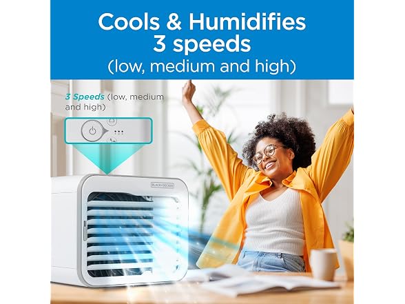BLACK+DECKER BDMC10 Desktop Air Cooler