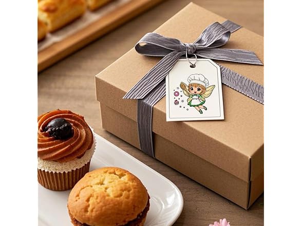 GLOBLELAND Baking Fairy Clear Stamps for