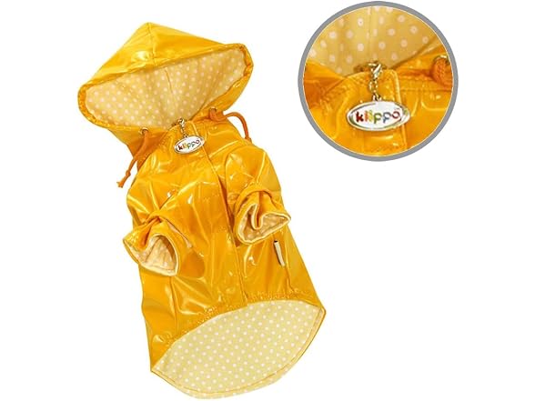 KLIPPO Dog/Puppy Daisy Waterproof Jacket XS