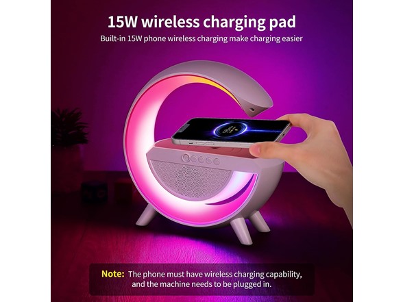 Bluetooth Speaker w/LED Light Show