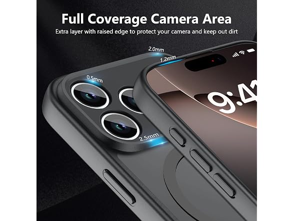 YFEMLAZ Magnetic iPhone 17 Pro Max Case