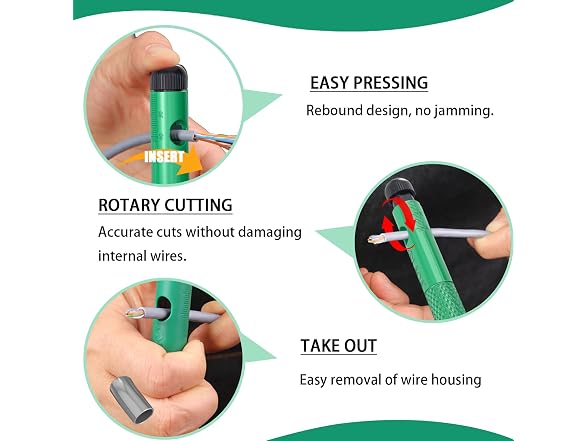 TOAINRSI AAP-Tool-363 (2 Pack) Cable Untwist Tool