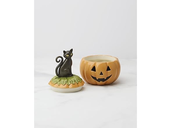 Lenox Haunted Halloween Covered Candy Jar