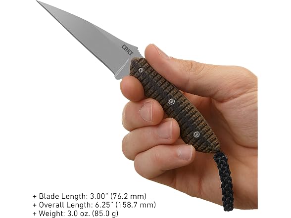 CRKT SPEW Fixed Blade Knife