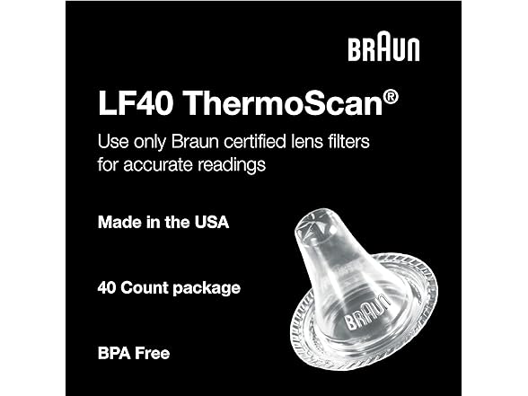 Braun ThermoScan Filters (40ct)