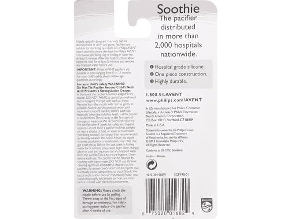 Philips Avent SCF190/01 Soothie 0-3mth