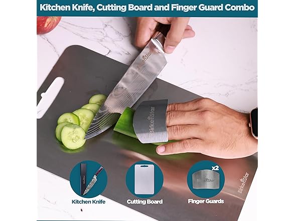 BirkenStar Titanium Cutting Board