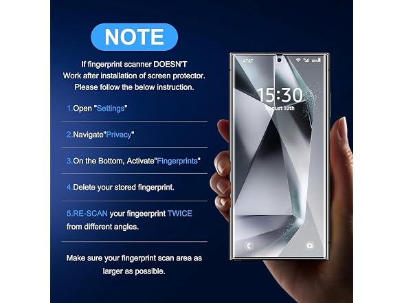 S24 Ultra Privacy Screen Protector