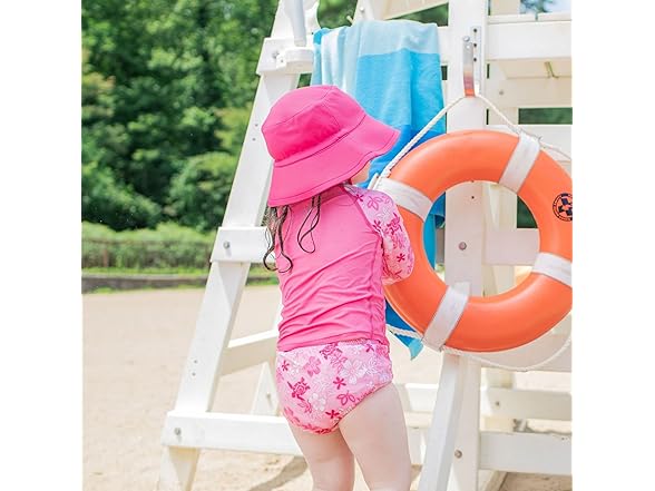 Breatheasy Bucket Sun Hat (0/6mo) Pink