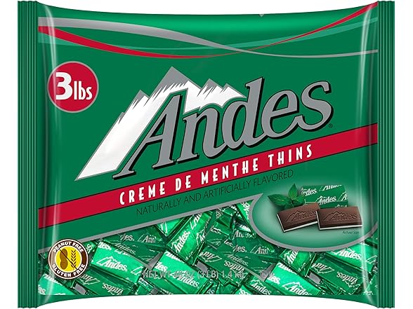 Andes Creme De Menthe Thin Mints 48oz