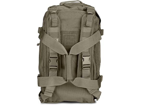 5.11 Tactical Duffel Bag for Travel, Water-Resistant Nylon, Medium, Rush LBD MIKE, 40L, Ranger Green, Style 56293ABR (Open Box)