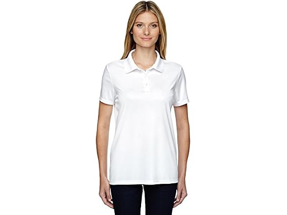 Hanes Women (XL) Dri Sportshirt White