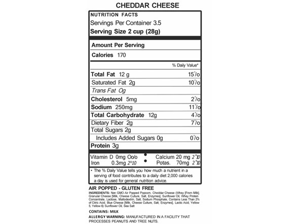 (6pk) Thatcher's Gourmet Popcorn Sleeves Variety