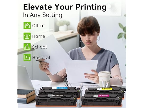 414A Toner Cartridges 4 Pack