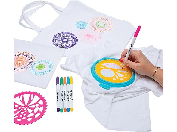 Spirograph Fabric Designer Spiral Art You Can Wear