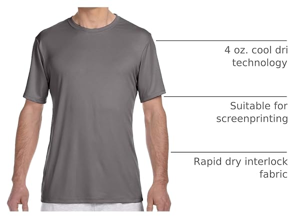 Hanes (L) Adult Dri Performance Tee