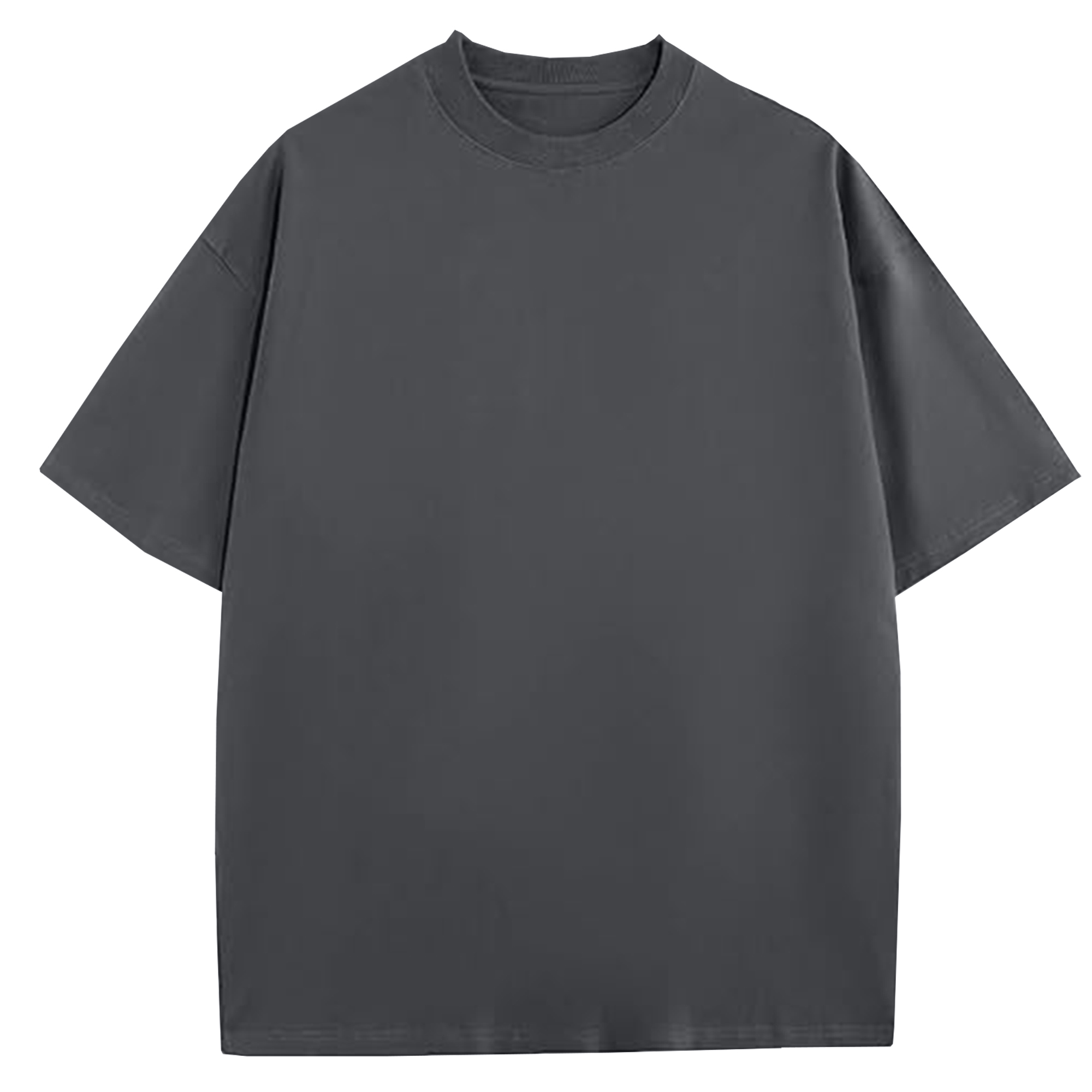 Mens Oversized Drop Shoulder Cotton Tee (1, 3, or 5Pk) - Gallery 28