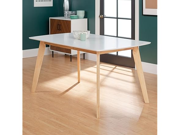 Walker Edison Mid Century Modern Wood Table